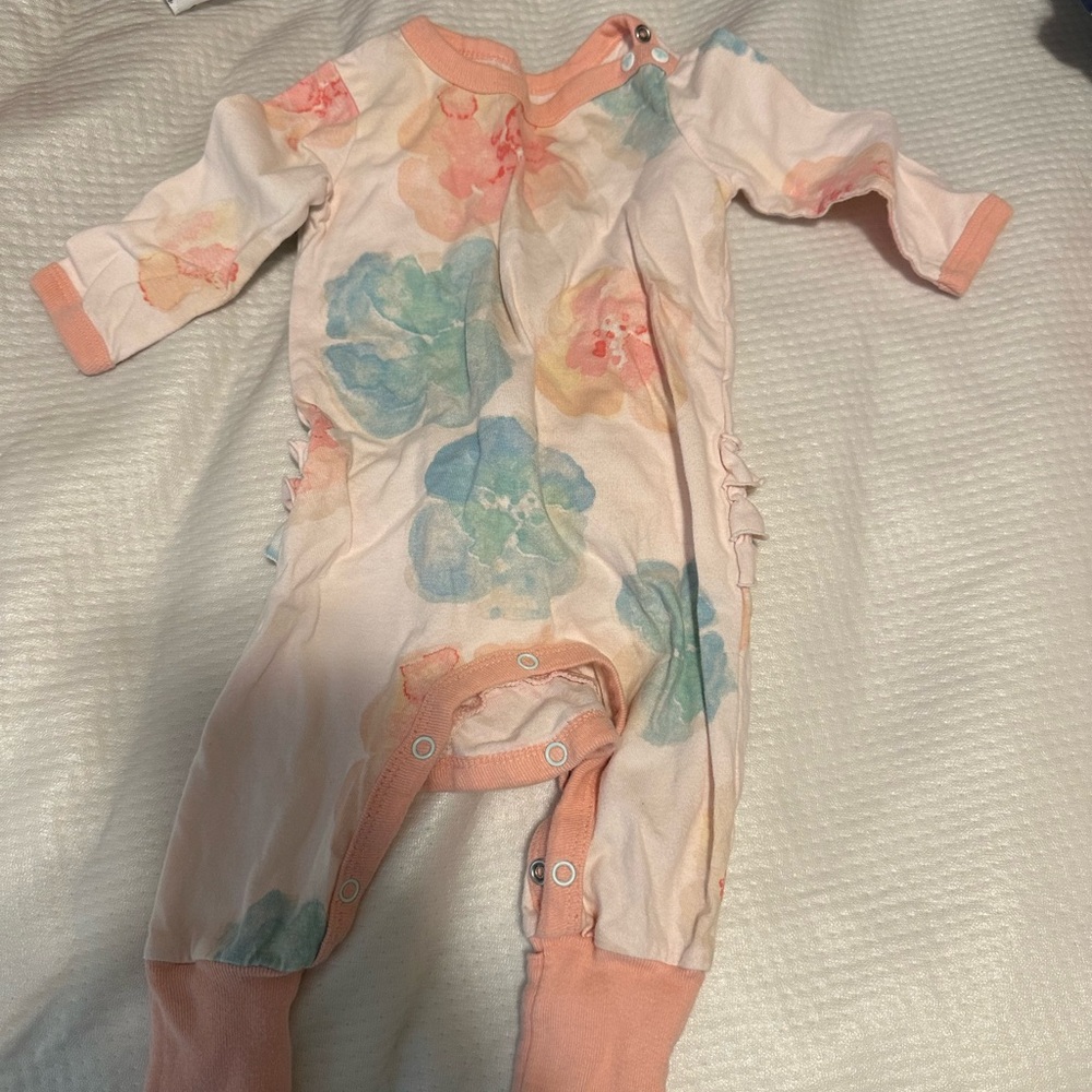 Floral Kids One Piece